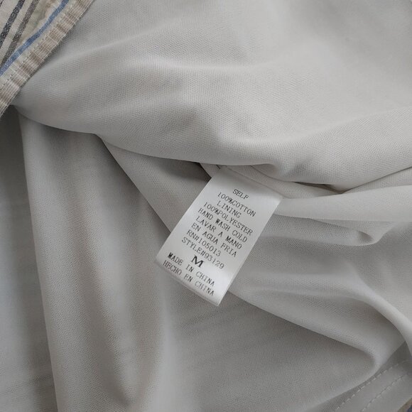 Andree By Unit Striped Halter Mini Dress - Picture 3 of 12